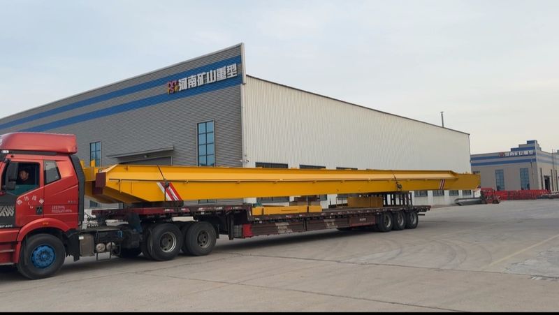 電動葫蘆橋式起重機 LH10t-27.95m 電動單梁起重機 LD5t—23.3m 制作完成，發(fā)往浙江省金華市交付客戶使用